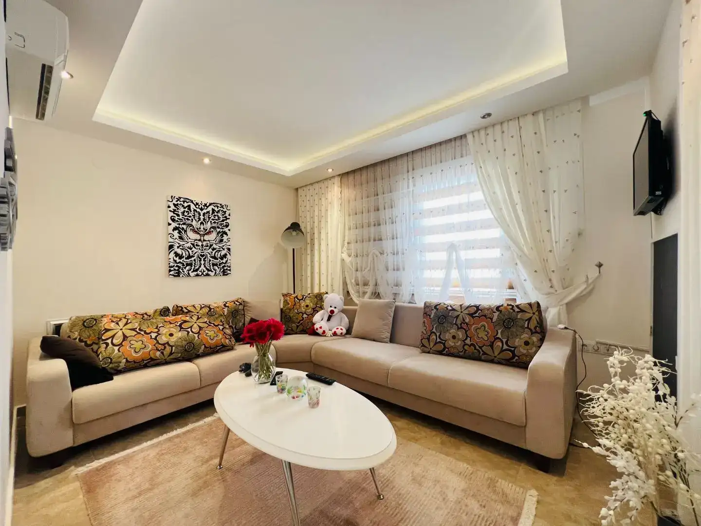 3+1 DPX AOARTMENT FOR SALE IN ALANYA CENTER WITH FULL FURNITURE