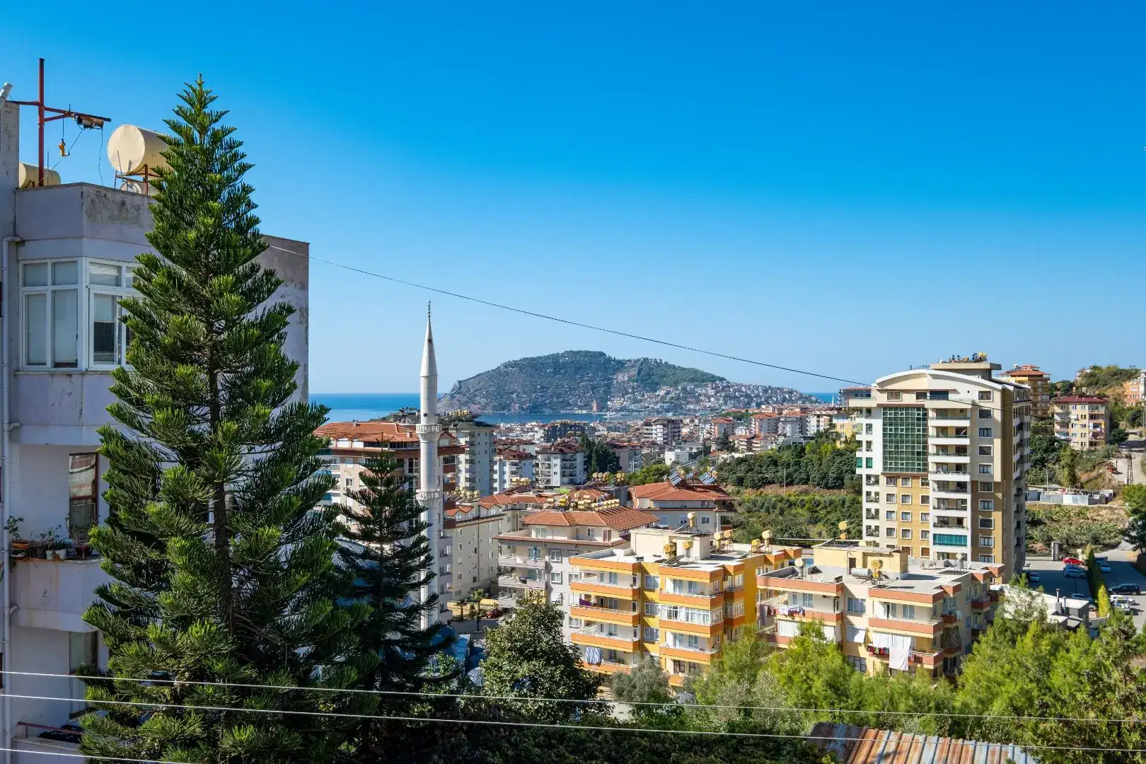3+1 FURNİSHED APARTMENT İN ALANYA WİTH CASTLE VİEW 