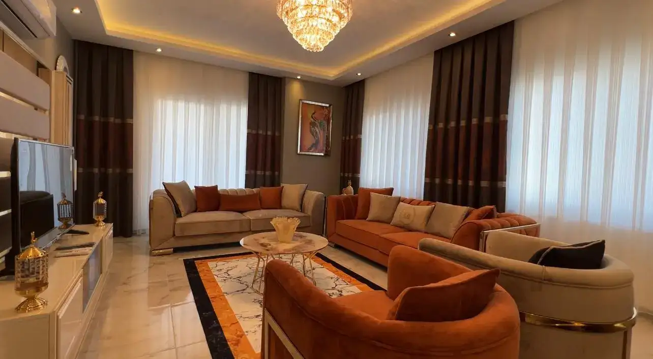 FULLY FURNİSHED APARTMENT FOR SALE İN MAHUTLAR-ALANYA